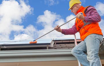 Airdens soft wash roof cleaning